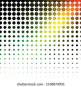 Geometric colorful vector background. Abstract halftone illustration pattern. Vintage texture