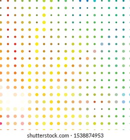 Geometric colorful vector background. Abstract halftone illustration pattern. Vintage texture