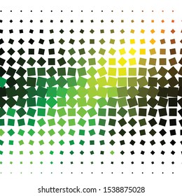 Geometric colorful vector background. Abstract halftone illustration pattern. Vintage texture