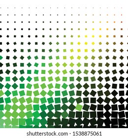 Geometric colorful vector background. Abstract halftone illustration pattern. Vintage texture