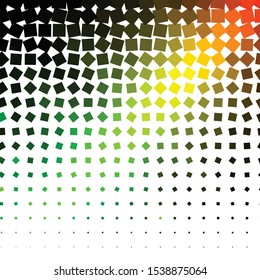 Geometric colorful vector background. Abstract halftone illustration pattern. Vintage texture