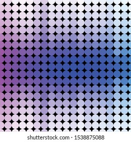 Geometric colorful vector background. Abstract halftone illustration pattern. Vintage texture