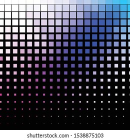 Geometric colorful vector background. Abstract halftone illustration pattern. Vintage texture