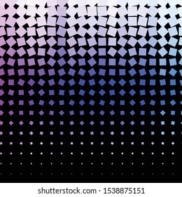 Geometric colorful vector background. Abstract halftone illustration pattern. Vintage texture