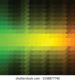 Geometric colorful vector background. Abstract halftone illustration pattern. Vintage texture