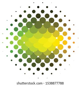 Geometric colorful vector background. Abstract halftone illustration pattern. Vintage texture