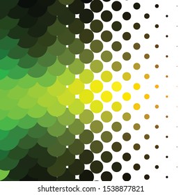 Geometric colorful vector background. Abstract halftone illustration pattern. Vintage texture