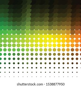 Geometric colorful vector background. Abstract halftone illustration pattern. Vintage texture