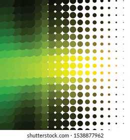 Geometric colorful vector background. Abstract halftone illustration pattern. Vintage texture