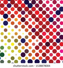 Geometric colorful vector background. Abstract halftone illustration pattern. Vintage texture