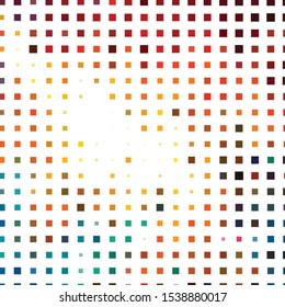 Geometric colorful vector background. Abstract halftone illustration pattern. Vintage texture