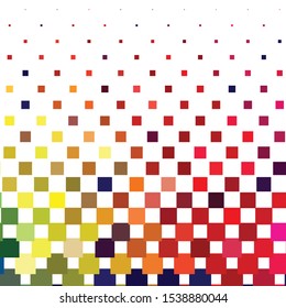 Geometric colorful vector background. Abstract halftone illustration pattern. Vintage texture