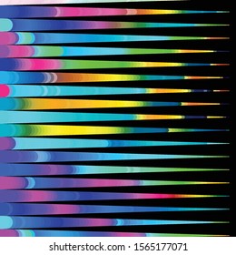 Geometric colorful vector background. Abstract halftone illustration pattern. Vintage texture