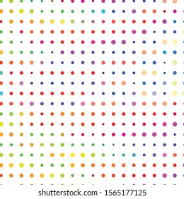 Geometric colorful vector background. Abstract halftone illustration pattern. Vintage texture