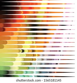 Geometric colorful vector background. Abstract halftone illustration pattern. Vintage texture