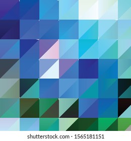 Geometric colorful vector background. Abstract halftone illustration pattern. Vintage texture