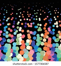 Geometric colorful vector background. Abstract halftone illustration pattern. Vintage texture