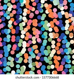 Geometric colorful vector background. Abstract halftone illustration pattern. Vintage texture