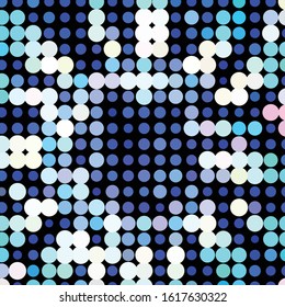 Geometric colorful vector background. Abstract halftone illustration pattern. Vintage texture