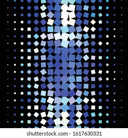 Geometric colorful vector background. Abstract halftone illustration pattern. Vintage texture