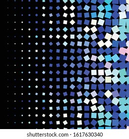 Geometric colorful vector background. Abstract halftone illustration pattern. Vintage texture