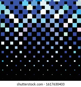 Geometric colorful vector background. Abstract halftone illustration pattern. Vintage texture