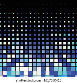 Geometric colorful vector background. Abstract halftone illustration pattern. Vintage texture