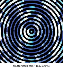 Geometric colorful vector background. Abstract halftone illustration pattern. Vintage texture