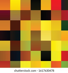 Geometric colorful vector background. Abstract halftone illustration pattern. Vintage texture