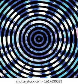 Geometric colorful vector background. Abstract halftone illustration pattern. Vintage texture