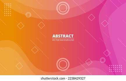 Fondo vectorial geométrico colorido. Diseño de fondo abstracto en color líquido. El fluido da forma a la composición abstracta.