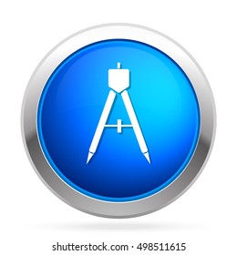 geometric compass icon
