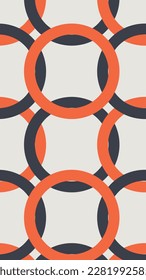 Composición geométrica en colores minimalistas, vector de fondo en naranja y azul, composiciones editables, divertidas. Curvas, circulares y rectángulos mezclados.