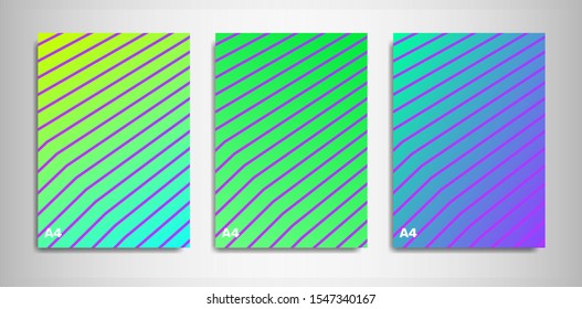 Geometric Composition. Text Frame Surface Template. Colorful A4 Brochure Cover Design. Title Sheet Model Set. Vector Front Page Font. Ad Banner Form Texture.