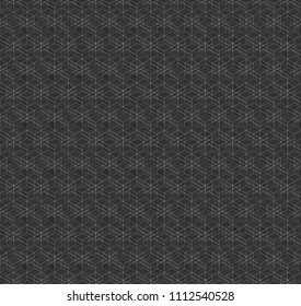 Geometric composition. Vector illustration in black background. Digital art. Abstract seamless background.