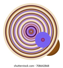 Geometric Conceptual background circles, bubbles, sphere or ellipses pattern for design. Vector illustration graphic.