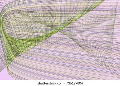 Geometric Conceptual background line & curve pattern for design. Vector illustration graphic.