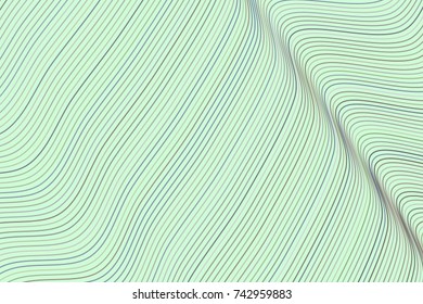 Geometric Conceptual background line, curve & wave pattern for design. Vector illustration graphic.