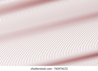 Geometric Conceptual background line, curve & wave pattern for design. Vector illustration graphic.