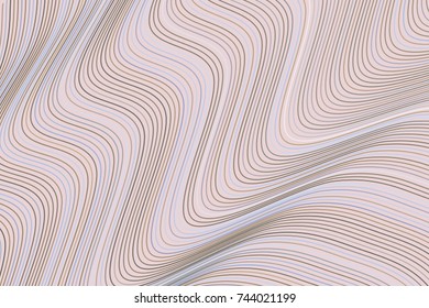 Geometric Conceptual background line, curve & wave pattern for design. Vector illustration graphic.