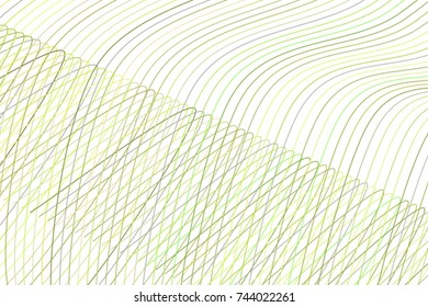 Geometric Conceptual background line, curve & wave pattern for design. Vector illustration graphic.