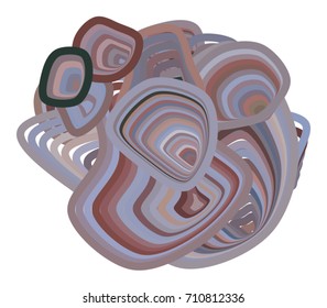 Geometric Conceptual background path lines pattern for design. Vector illustration graphic.