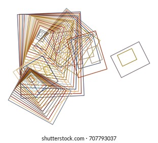 Geometric Conceptual background square, rectangle pattern for design. Vector illustration graphic.