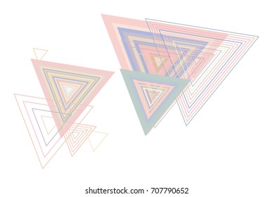 Geometric Conceptual background triangle pattern for design. Vector illustration graphic.