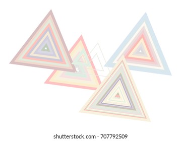 Geometric Conceptual background triangle pattern for design. Vector illustration graphic.