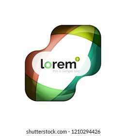 Vorlage für geometrische Konvergenz-Vektorsymbol