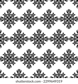 patrón floral abstracto geométrico fresco
