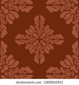 geometric cool abstract floral pattern