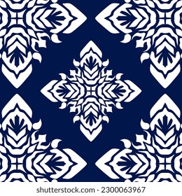 patrón floral abstracto geométrico fresco