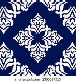 geometric cool abstract floral pattern